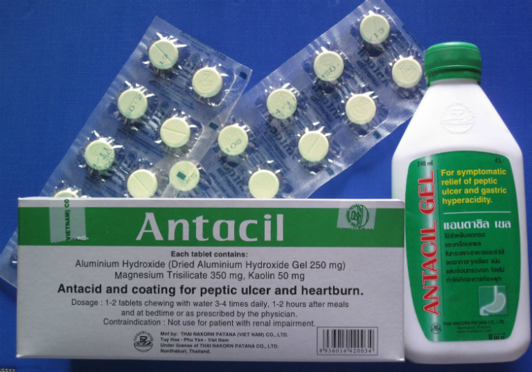 Thuốc Antacil là thuốc điều trị một số triệu chứng và bệnh lý liên quan đến đường tiêu hóa.
