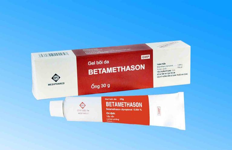thông tin về Betamethason dạng gel