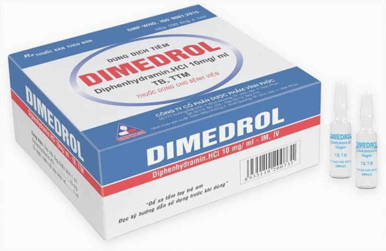 thuốc kháng dị ứng dimedrol