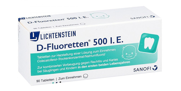 thuốc d-fluoretten 500 i.e có tốt không