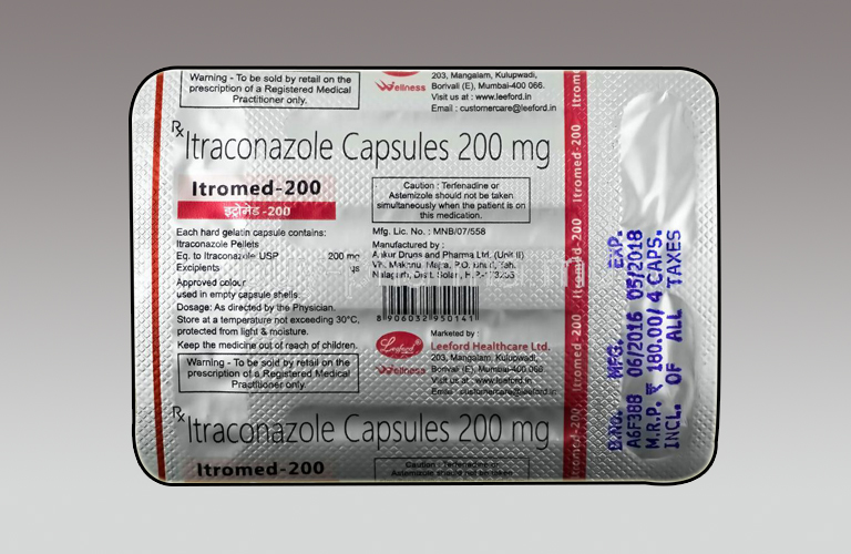 Liều dùng thuốc Itraconazole