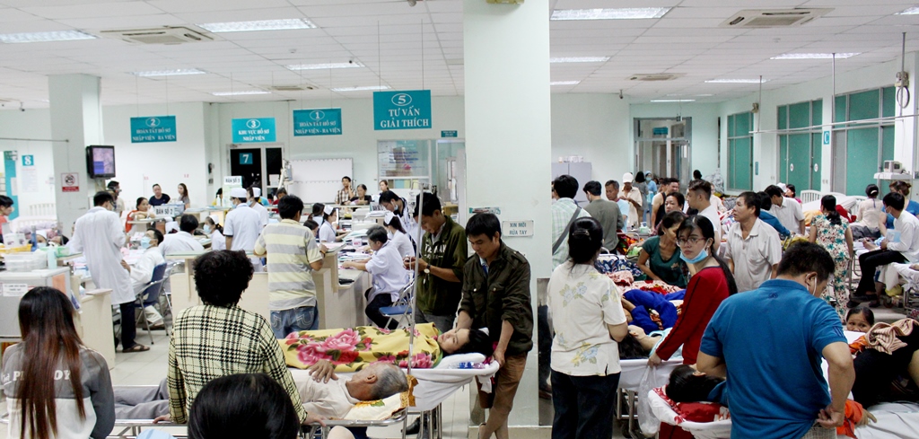 Khoa cấp cứu bệnh viện Nhân Dân 115