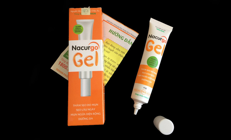 Một số lưu ý khi sử dụng sản phẩm Nacurgo Gel trị viêm nang lông, thâm mụn