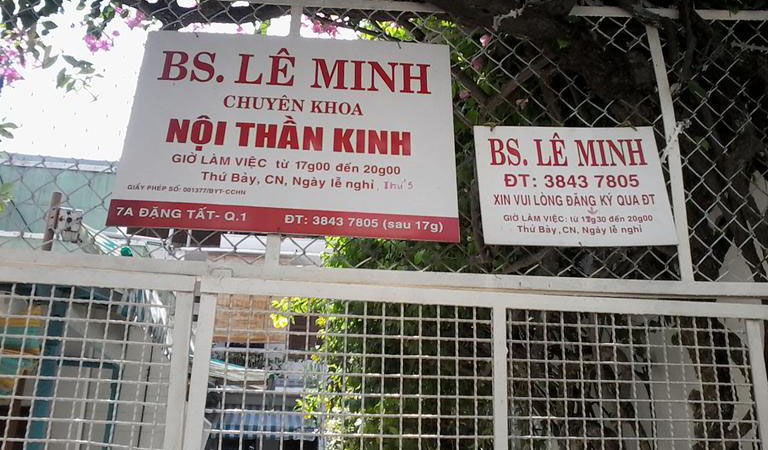 Phòng khám chuyên khoa Nội thần kinh bác sĩ Lê Minh