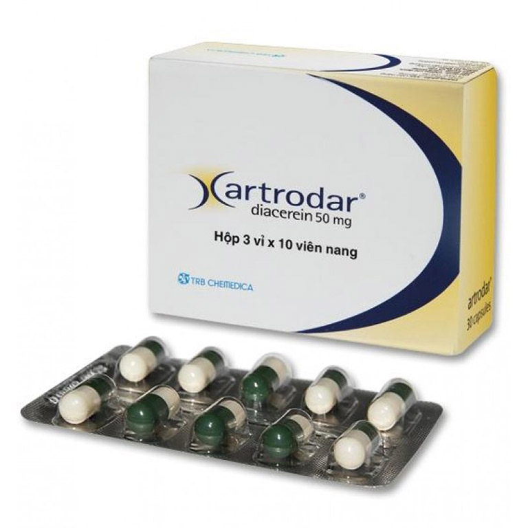Thuốc Artrodar 50mg được sử dụng để điều trị bệnh thoái hóa xương khớp