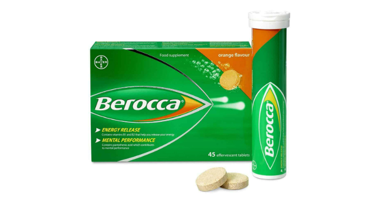 Thuốc Berocca cung cấp vitamin, khoáng chất cho cơ thể, giúp tăng cường sức khỏe, giảm mệt mỏi,...