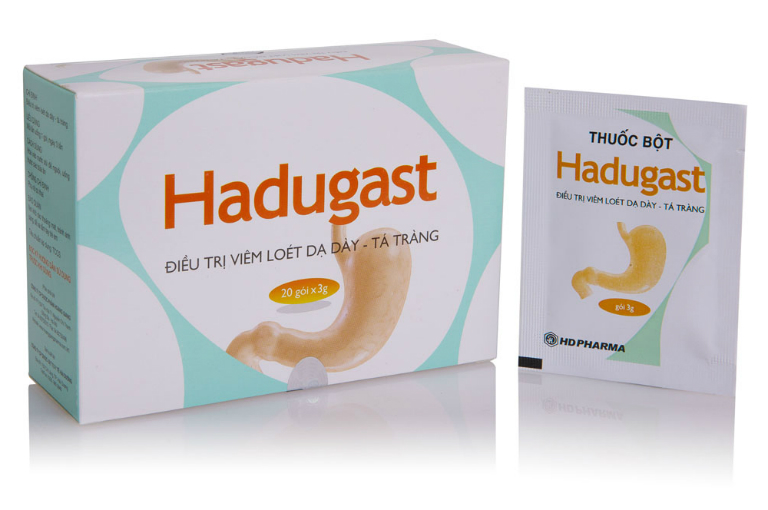 Thuốc Hadugast là thuốc bột điều trị bệnh viêm loét dạ dày và tá tràng.