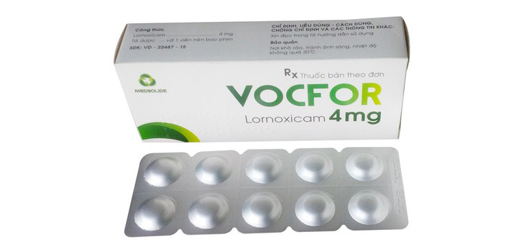 Thuốc Vocfor 4mg
