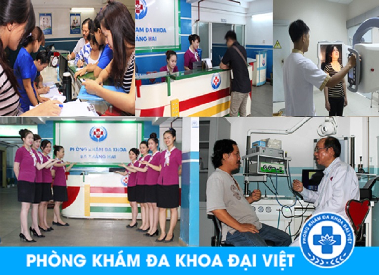 Phong cách phục vụ chuyên nghiệp tại phòng khám đa khoa Đại Việt