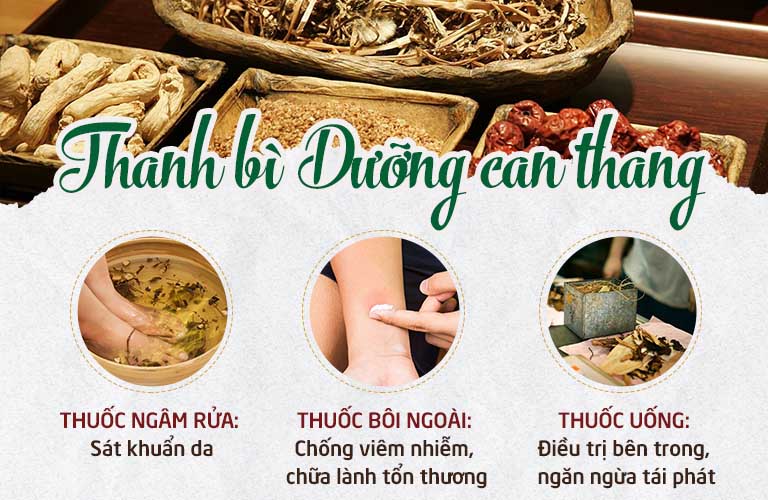 Thanh bì Dưỡng can thang - Tinh hoa từ Y học cổ truyền đặc trị mẩn ngứa cỏ mủ từ gốc