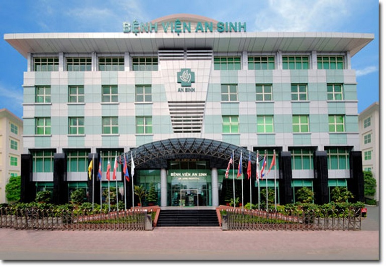 Bệnh viện An Sinh có tổng diện tích gần 10.000m2