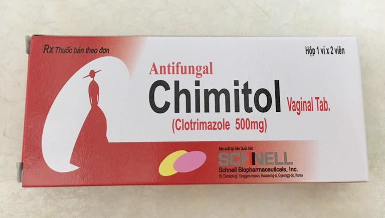 Thuốc đặt âm đạo Chimitol