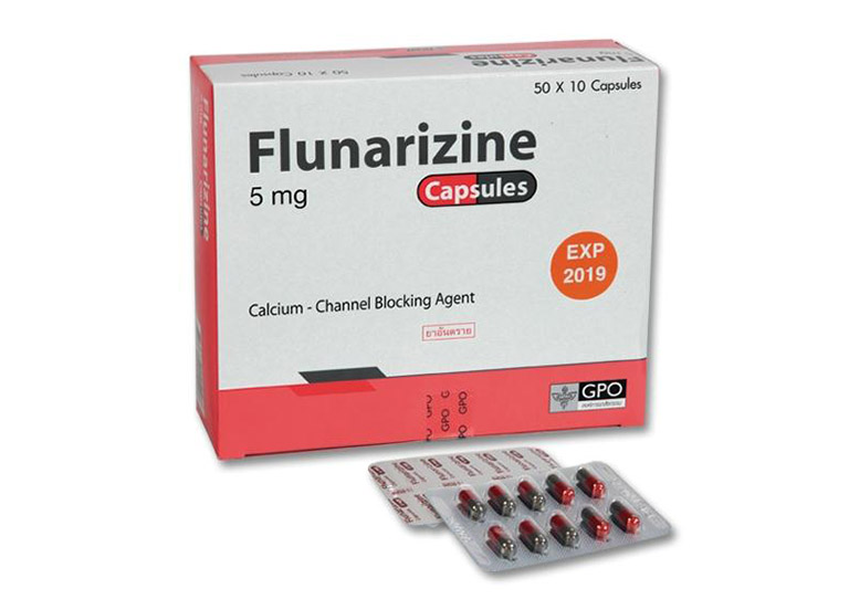 thuốc flunarizine trị bệnh gì