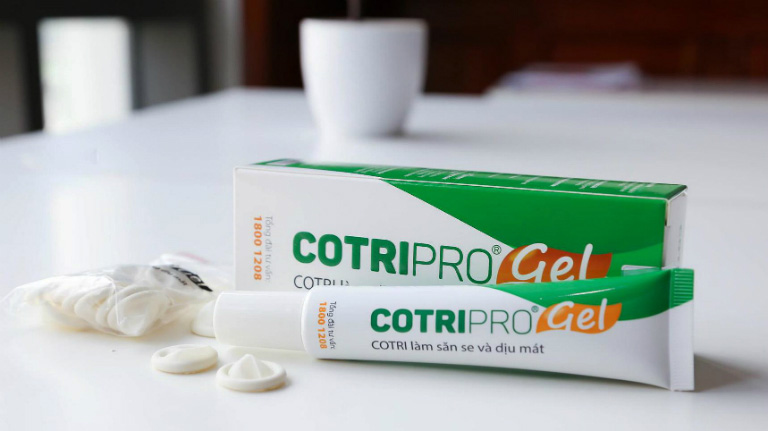 lưu ý khi sử dụng gel cotripro trị trĩ