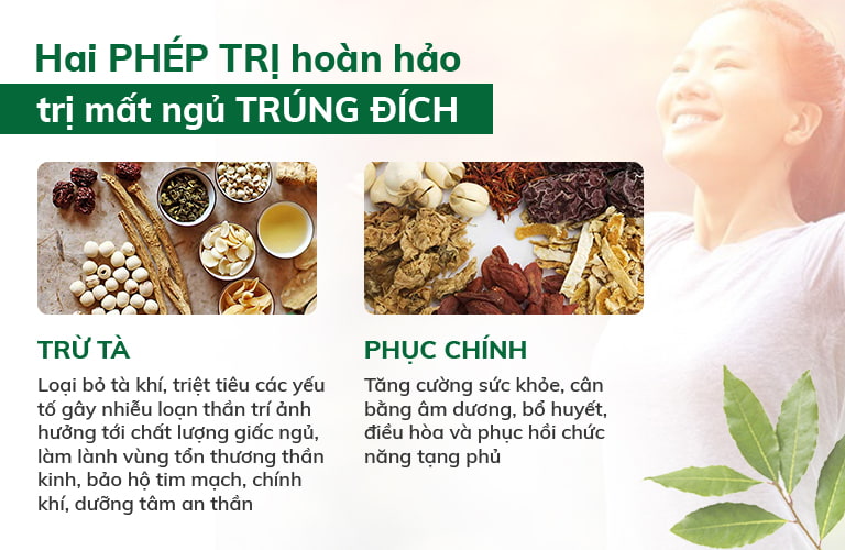 Bài thuốc Định tâm An thần thang cùng lúc kết hợp 2 phép trị mang tới hiệu quả toàn diện