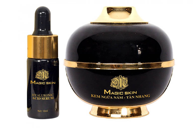 Magic Skin cũng là một loại kem nên dùng khi bị viêm nang lông