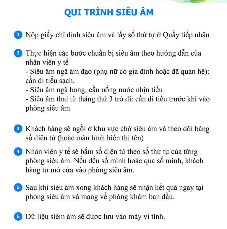 Quy trình siêu âm bệnh viện Từ Dũ