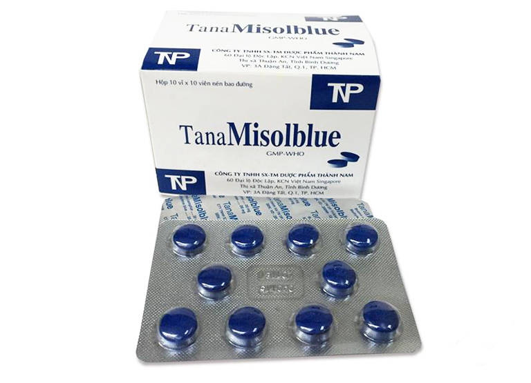Những thông tin cần thiết về thuốc TanaMisoblue: Thành phần, chỉ định, chống chỉ định và một số lưu ý khi sử dụng