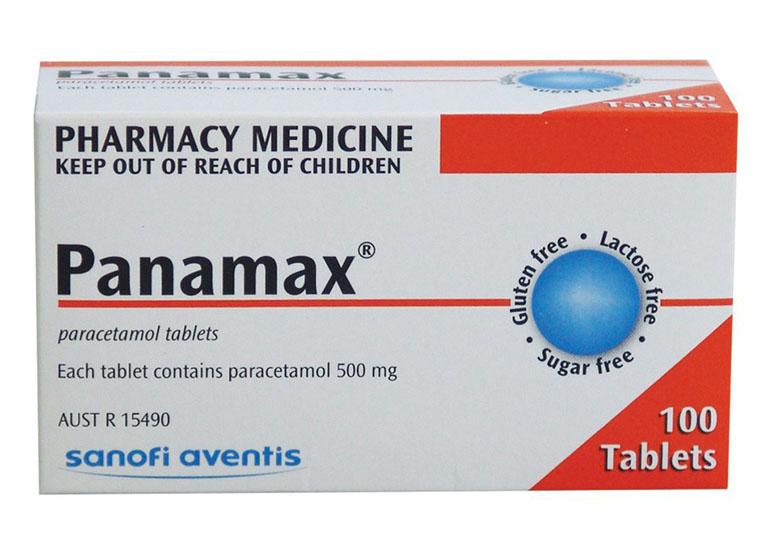 Thuốc Panamax 500 mg được dùng để giảm đau, hạ sốt.