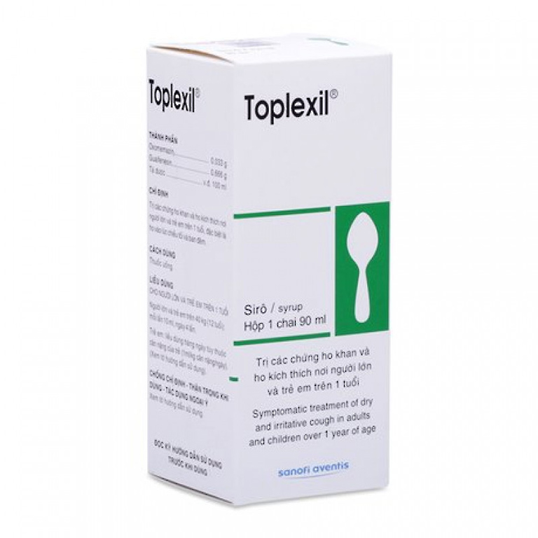 Thuốc Toplexil syrup và cách sử dụng