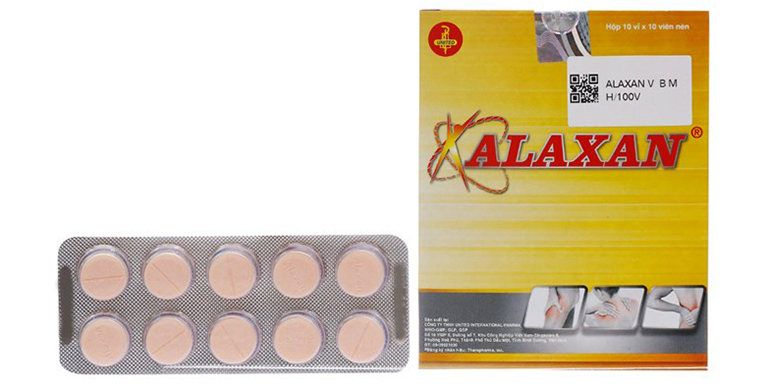 Thuốc Alaxan - Thuốc có tác dụng hạ sốt, giảm nhanh các cơn đau