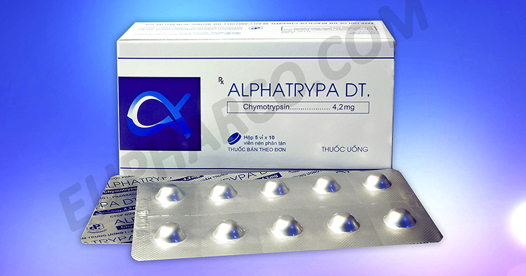 Những thông tin cần thiết về thuốc Alphatrypa DT