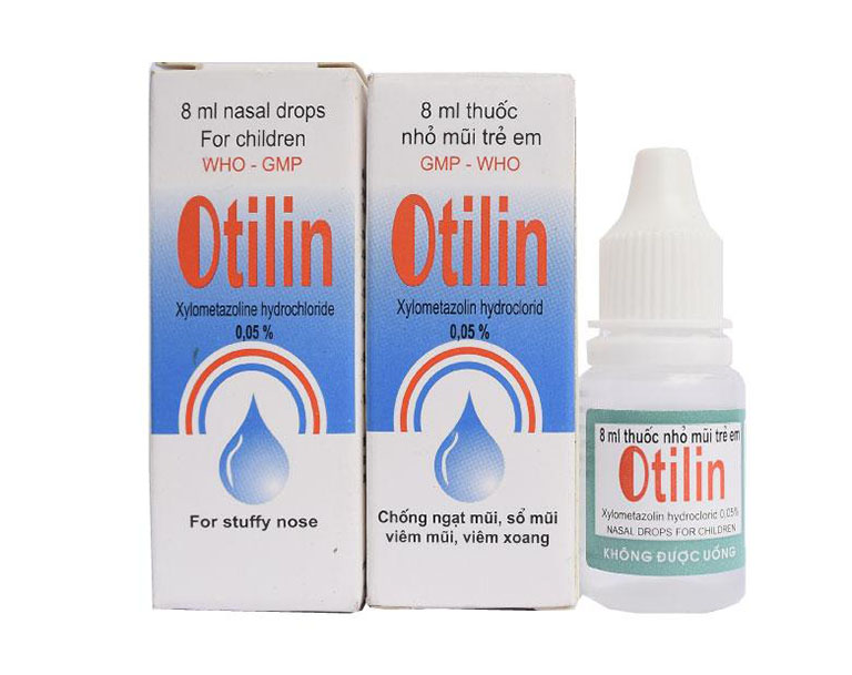 Thuốc nhỏ mũi Otilin trẻ em