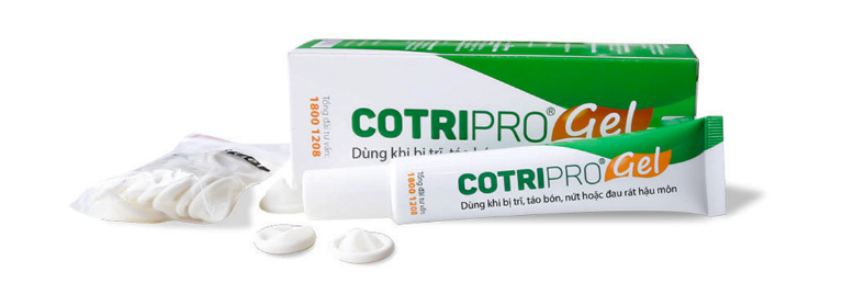 Cotripro Gel - Thuốc bôi trĩ