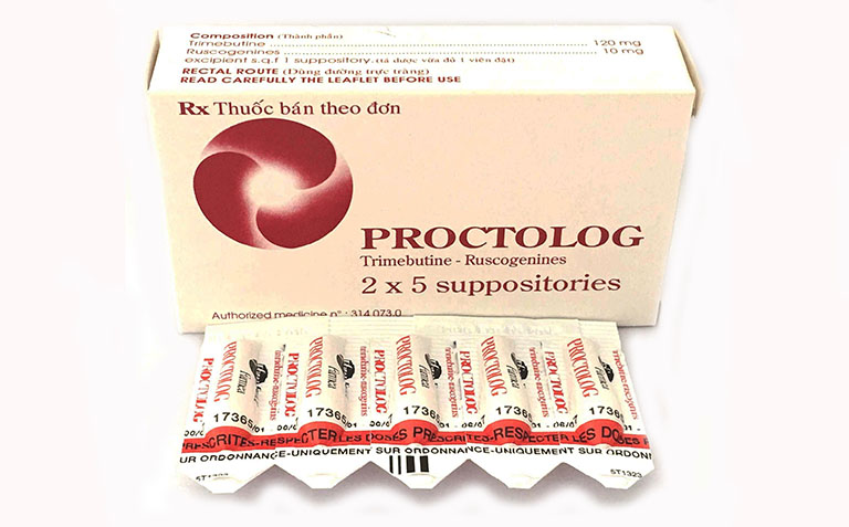 Thuốc đặt hậu môn Proctolog chữa bệnh trĩ