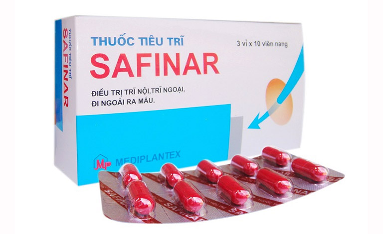 Thuốc Safinar chỉ định điều trị bệnh trĩ nội, trĩ ngoại ở cấp độ 1, 2 và 3