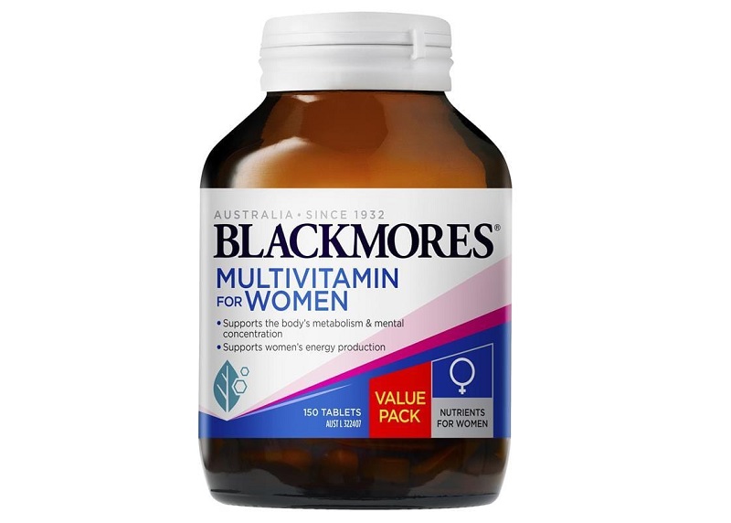 Sản phẩm Blackmores Multivitamin For Women bổ sung nhiều dưỡng chất